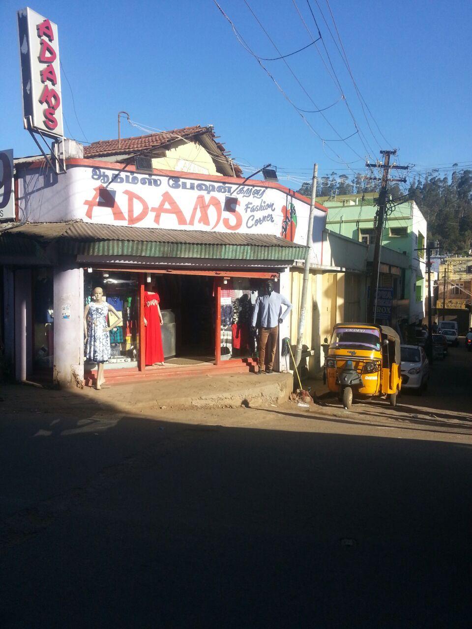 Adam's Fashion Corner - From college dream to Ooty icon