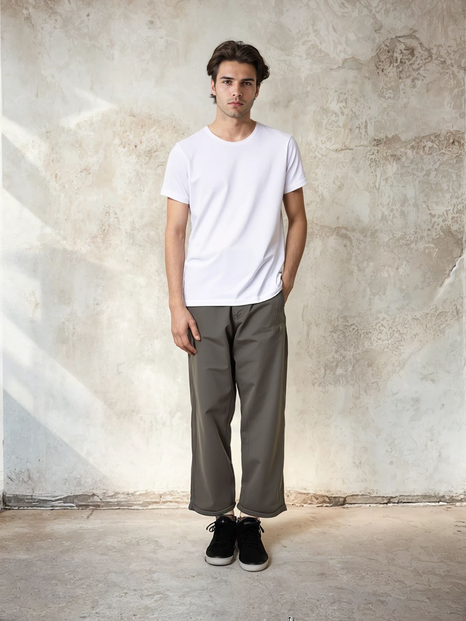 OVERSIZED BAGGY DESERT TAN JEANS